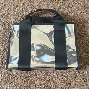 CASEMATE SILVER and BLACK TOTE